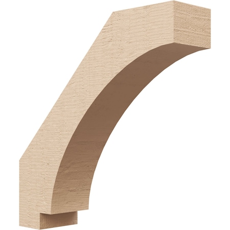 Ekena Millwork 3-inch W x 12-inch D x 12-inch H Imperial Rough Cedar Woodgrain TimberThane Knee Brace, Primed BRCUR03X12X12IMPRCPR